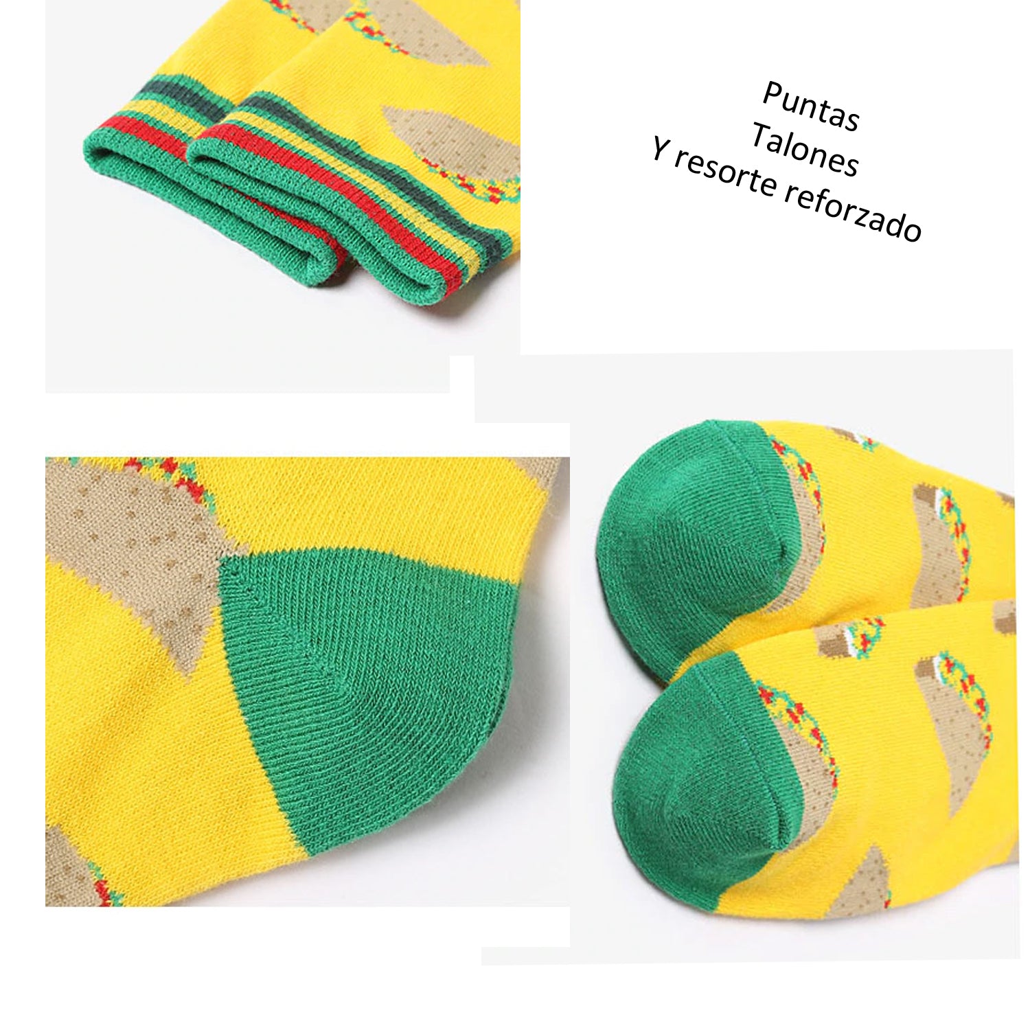 Calcetines divertidos de algodón- Textiles Gomera